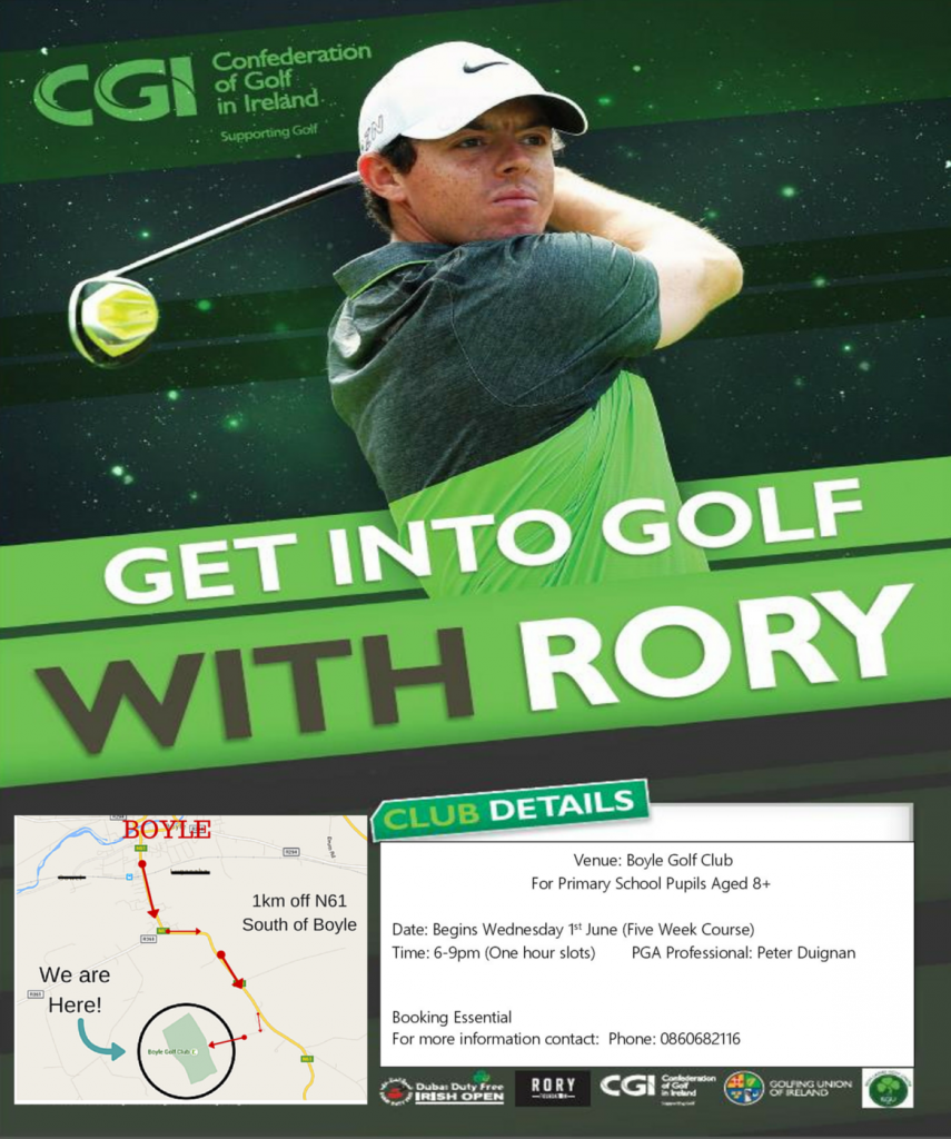 Poster Get Into Golf